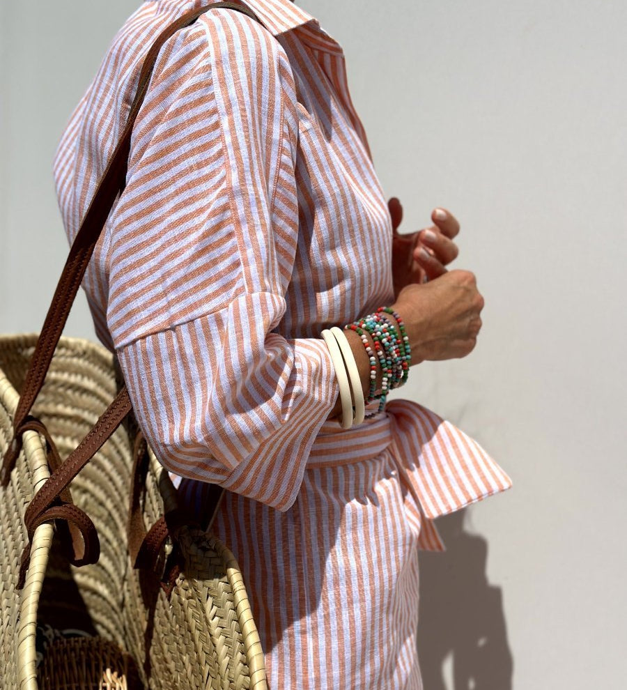 Miriam | Camisa a Rayas Elegante