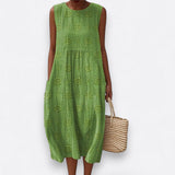 Alba | Vestido Bordado de Algodón