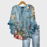 Flora | Blusa Floral Suelta