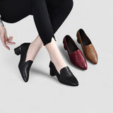 Sonia | Tacones Bordados de Piel