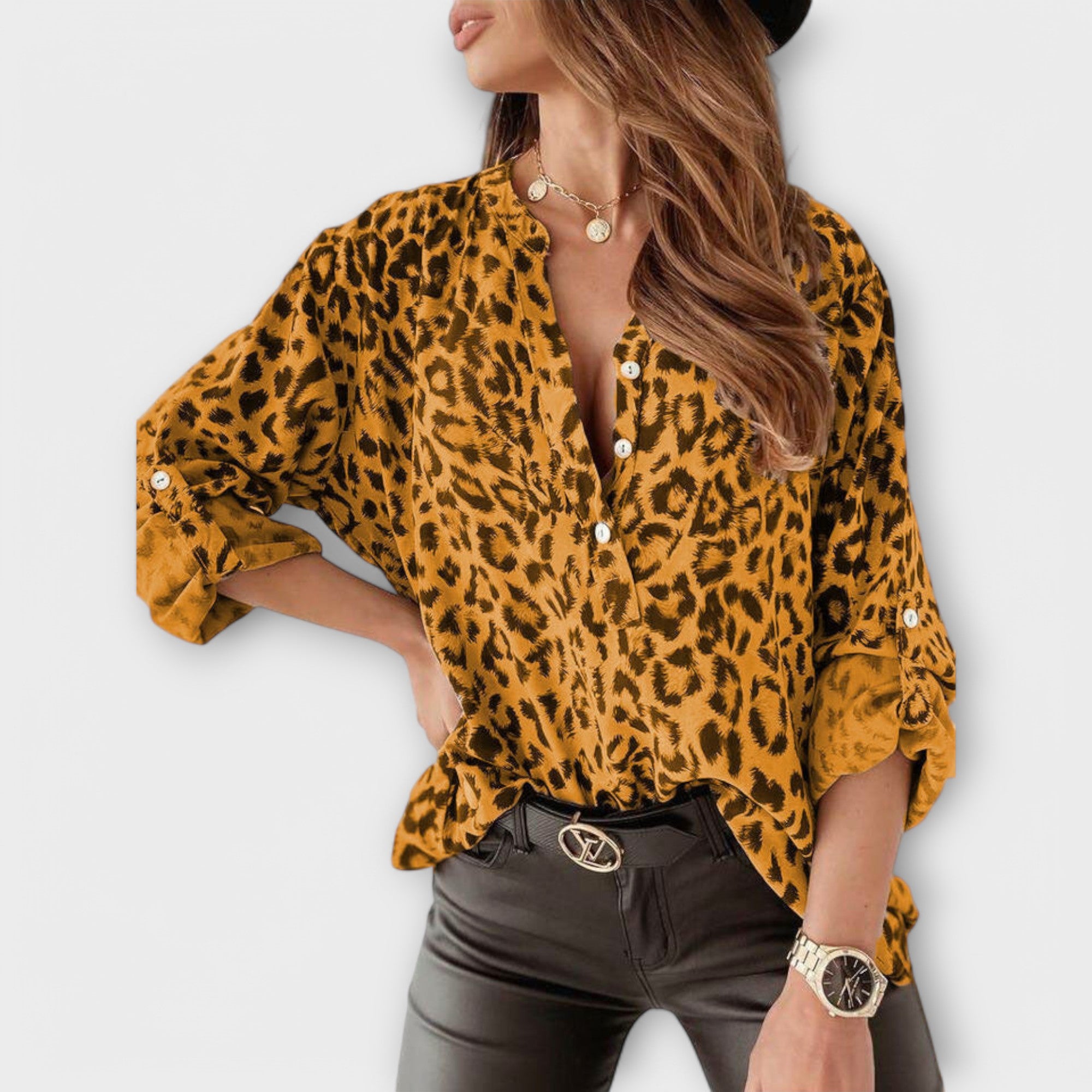 Cristina | Blusa Estampada Holgada