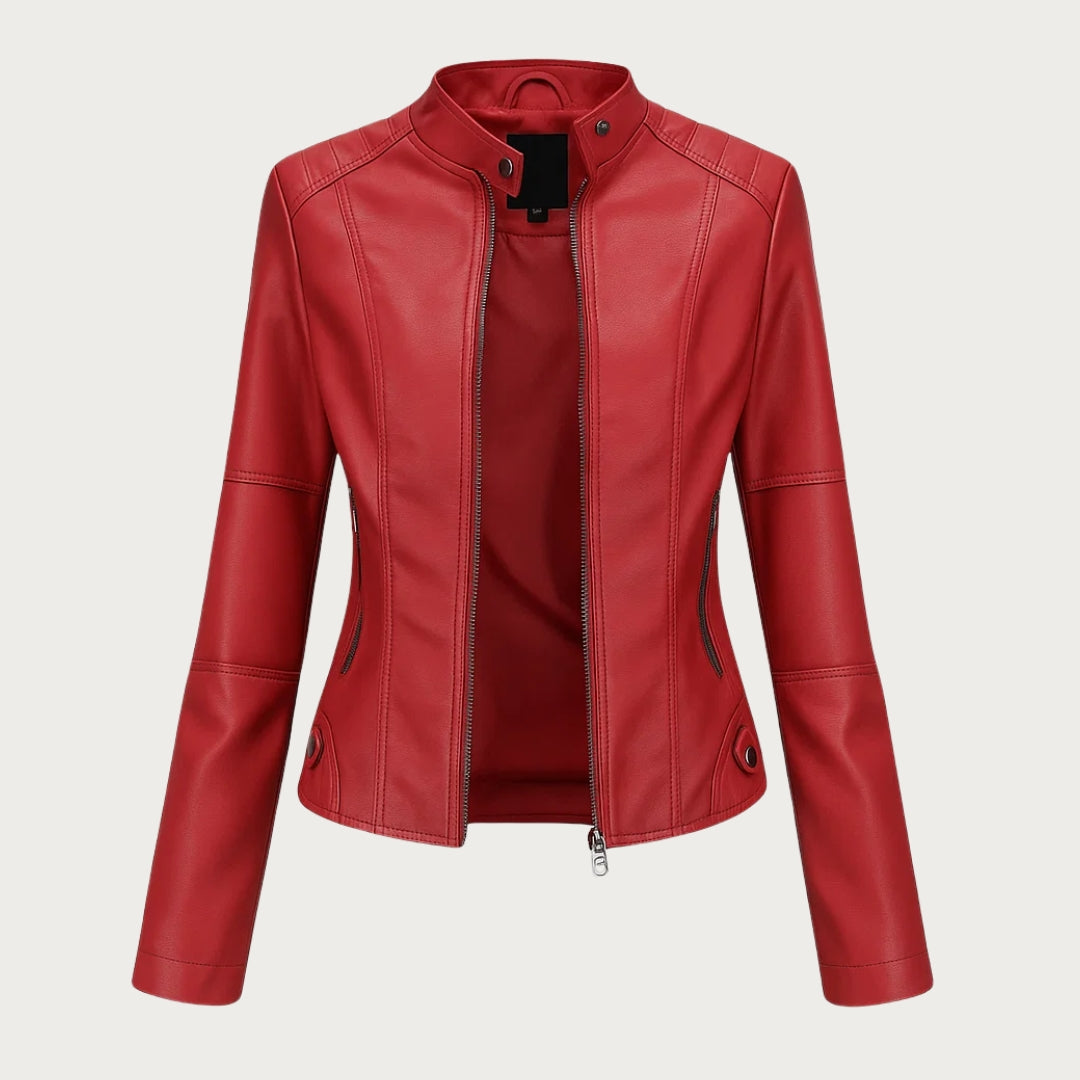 Adriana | Chaqueta de Cuero Elegante