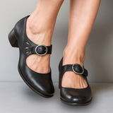 Cristina | Tacones de Cuero Elegantes