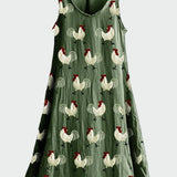 Isabel | Vestido Estampado Fluido