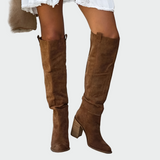 Marcela | Botas de Cuero Ajustadas