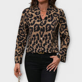 Estefanía | Blusa Estampada Ajustada