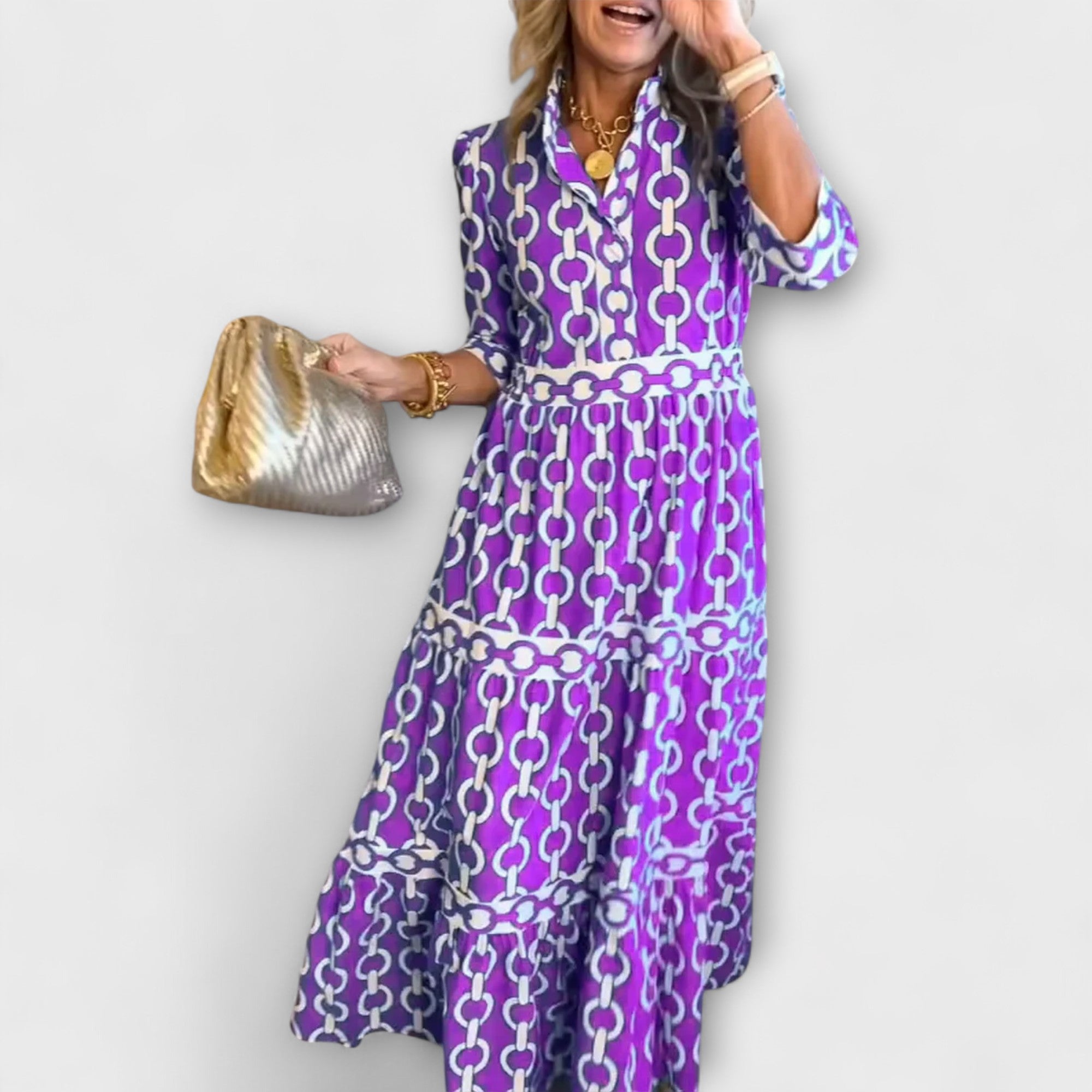 Ester | Vestido Midi Fluido