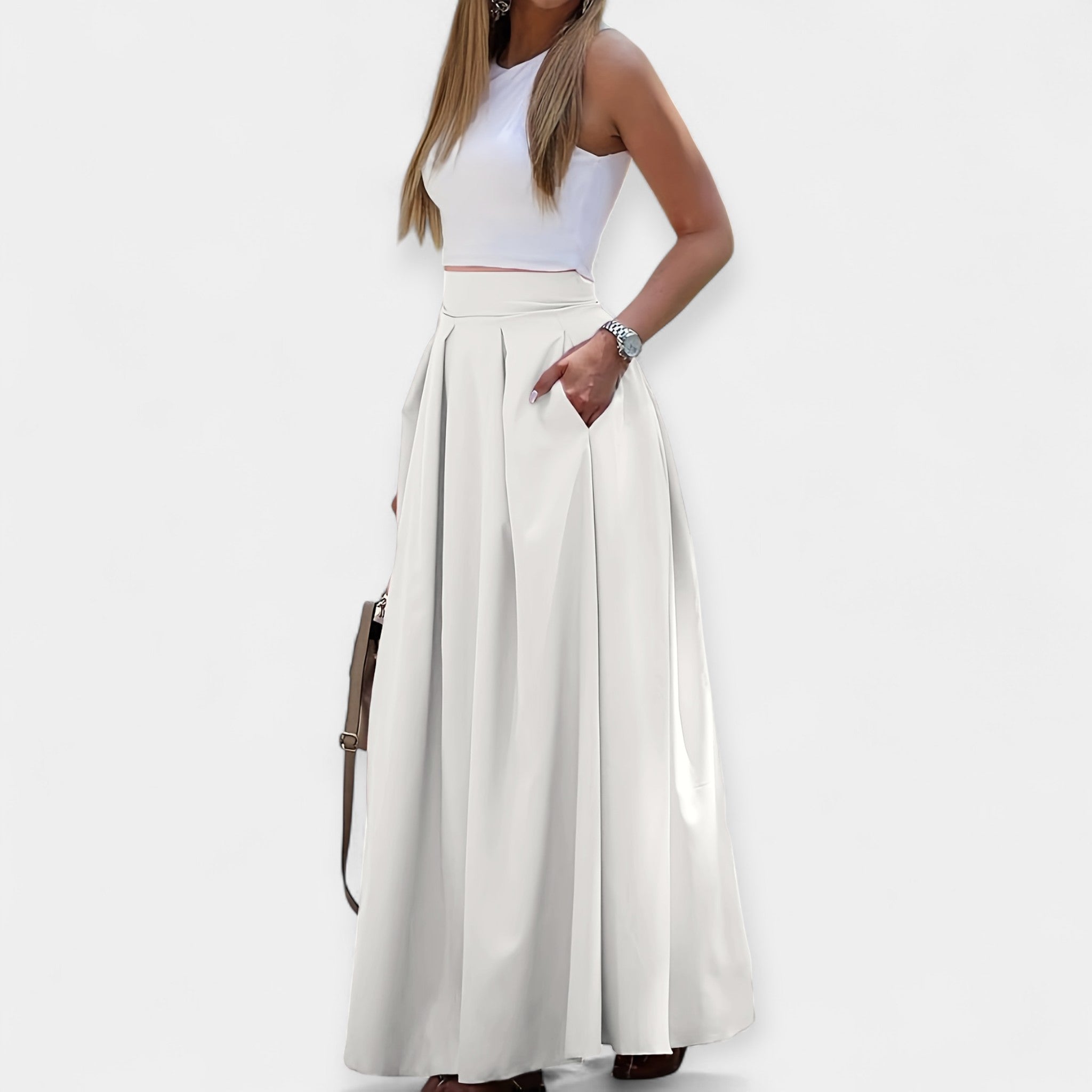 Virginia | Falda Midi Elegante