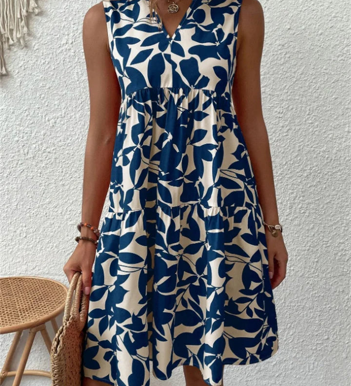 Lucía | Vestido Floral de Algodón
