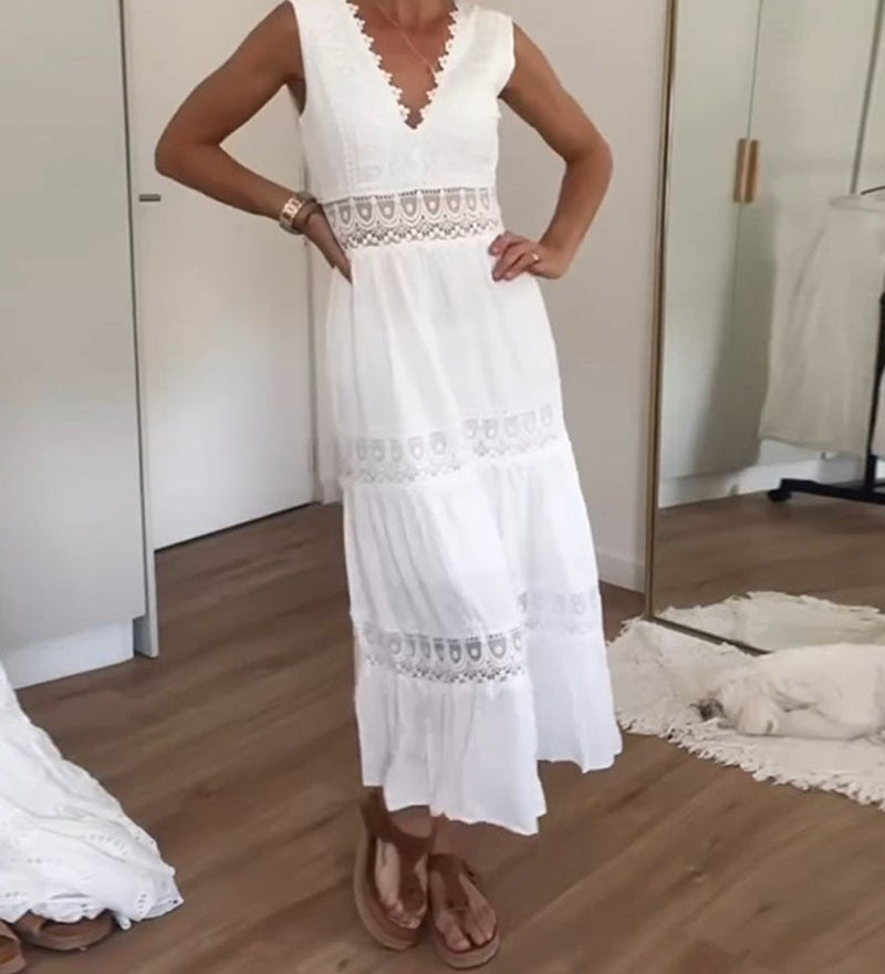 Estefanía | Vestido Largo de Encaje