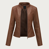 Adriana | Chaqueta de Cuero Elegante