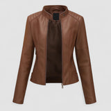 Adriana | Chaqueta de Cuero Elegante