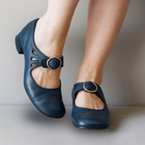 Cristina | Tacones de Cuero Elegantes