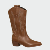 Lucía | Botas Bordadas de Piel