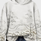 Raquel | Sudadera de Encaje Suelta