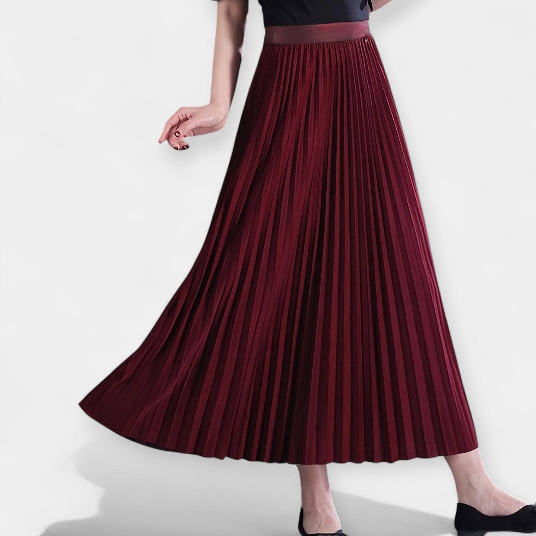 Elena | Falda Plisada Elegante