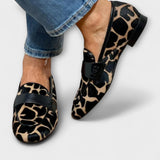 Amparo | Zuecos Leopardo Elegantes