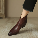 Mercedes | Botines de Piel Elegantes