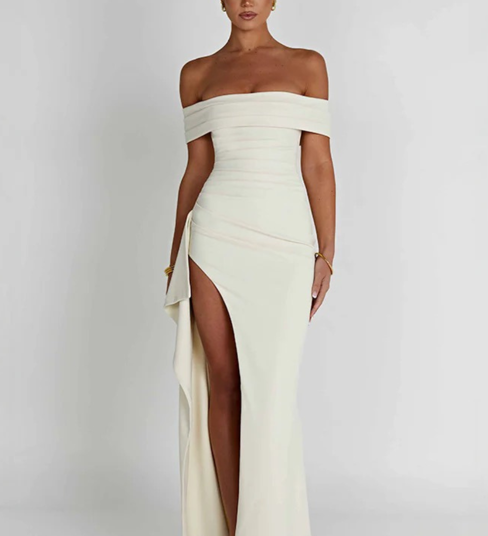 Susana | Vestido Maxi de Piel