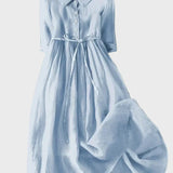 Hortensia | Vestido Largo Elegante