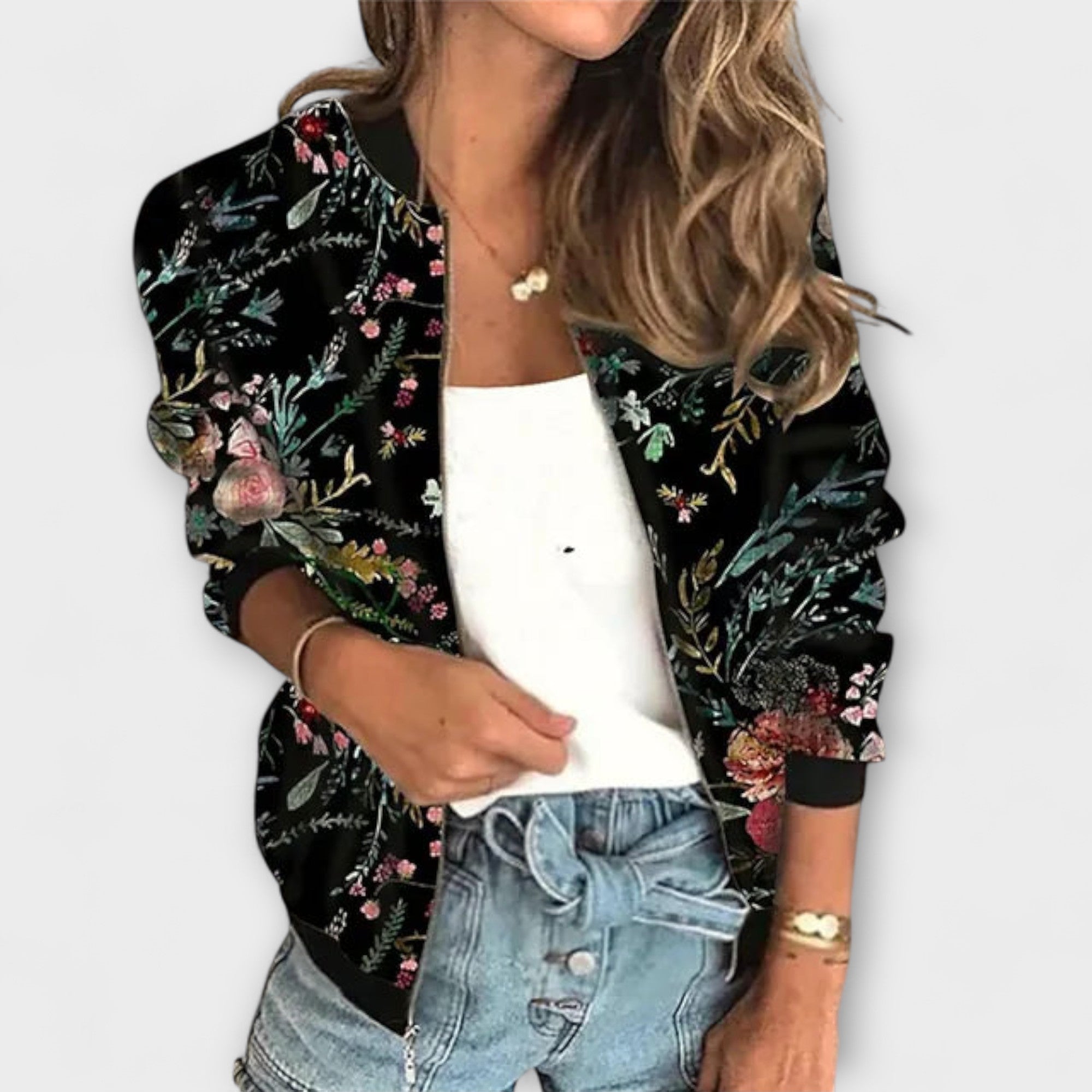 Lucía | Abrigo Estampado Elegante