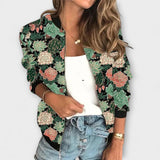 Lucía | Abrigo Estampado Elegante