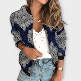 Lucía | Abrigo Estampado Elegante