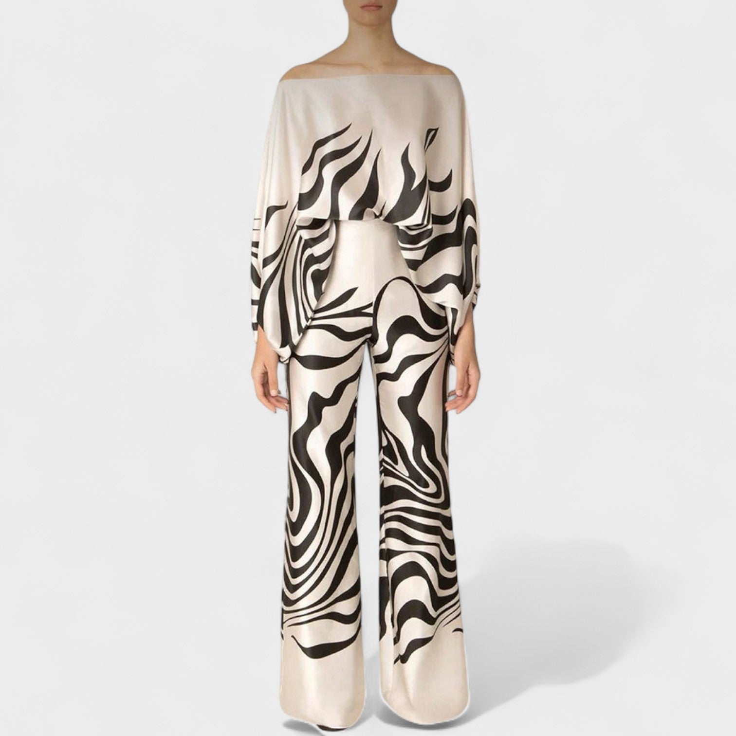 Luisa - Conjunto elegante de dos piezas