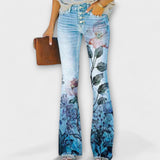 Jacinta | Pantalón Floral Elegante