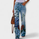 Jacinta | Pantalón Floral Elegante