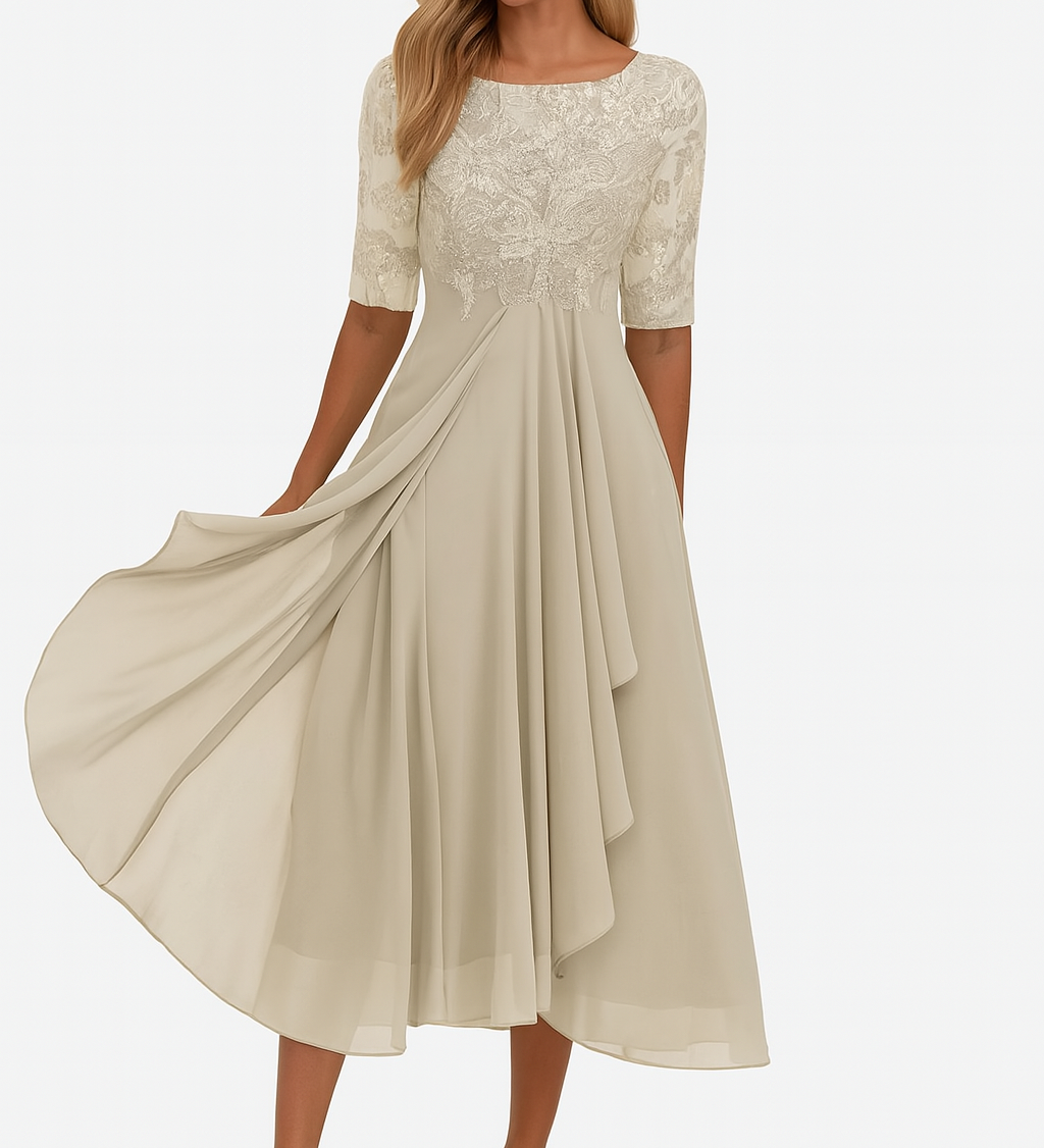 Noelia | Vestido Midi Bordado
