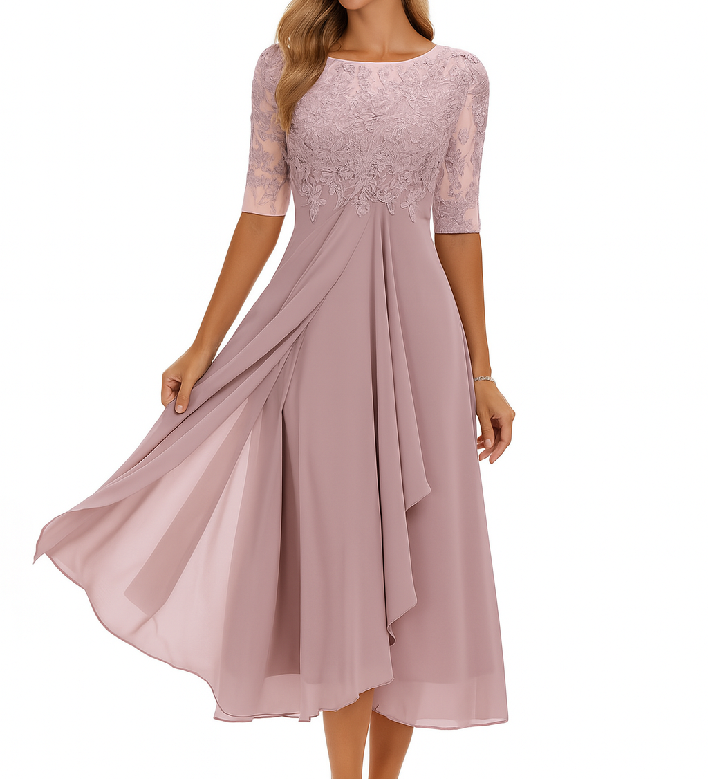 Noelia | Vestido Midi Bordado