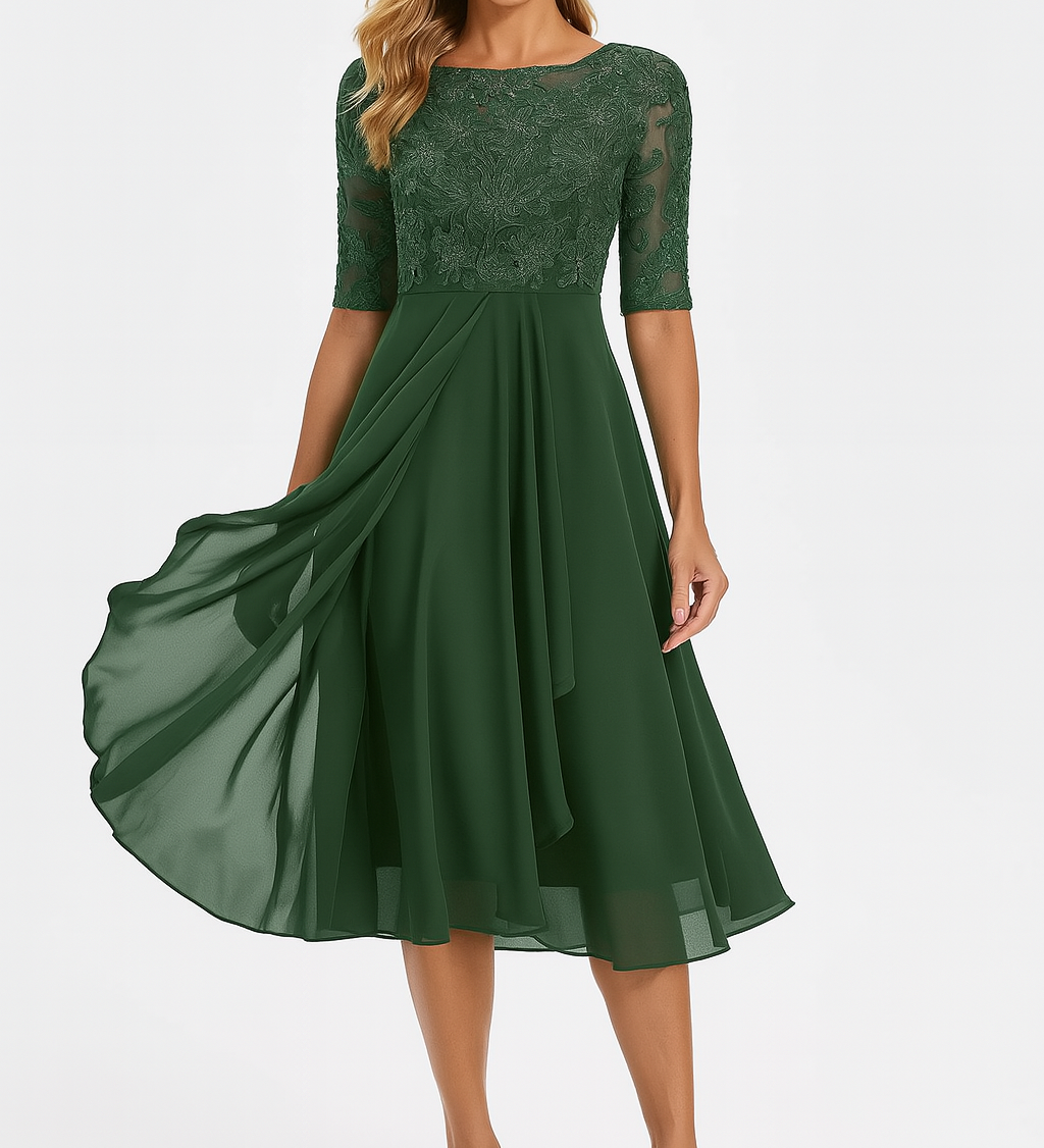 Nieves | Vestido Midi Bordado