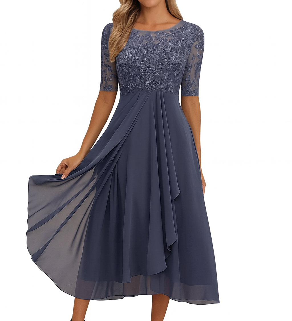 Nieves | Vestido Midi Bordado