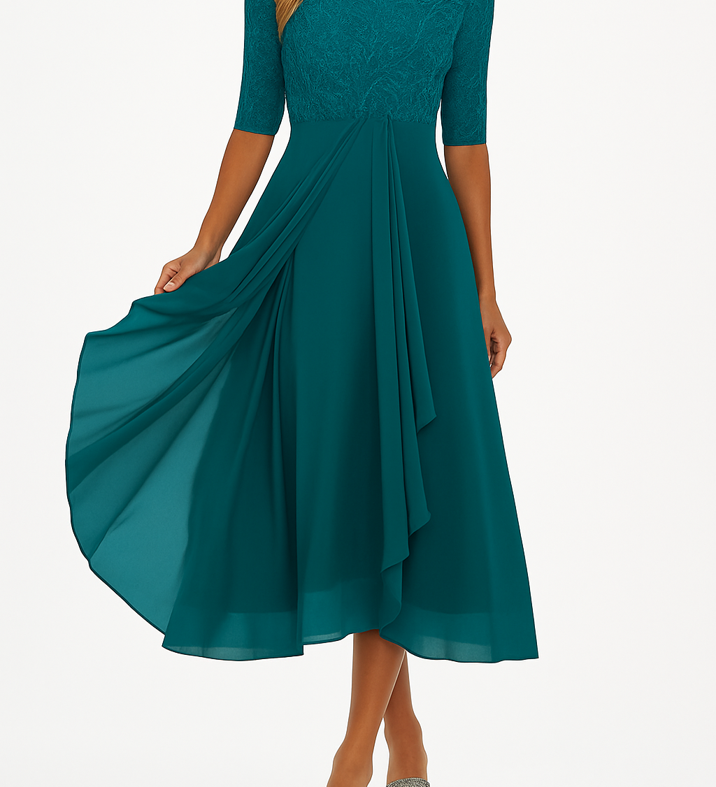 Nieves | Vestido Midi Bordado