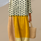 Paula | Vestido Midi a Lunares