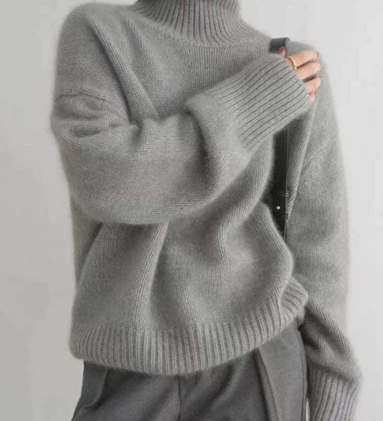 Emilia | Suéter de Lana Cuello Alto
