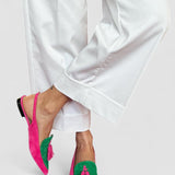 Frendessa | Bailarinas con flecos y tira en el tobillo