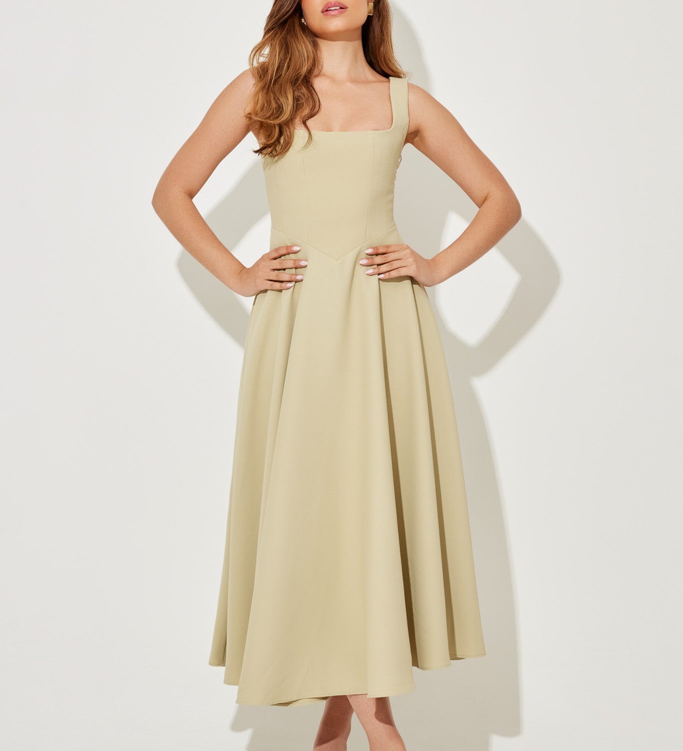 Estela | Vestido Midi Fluido