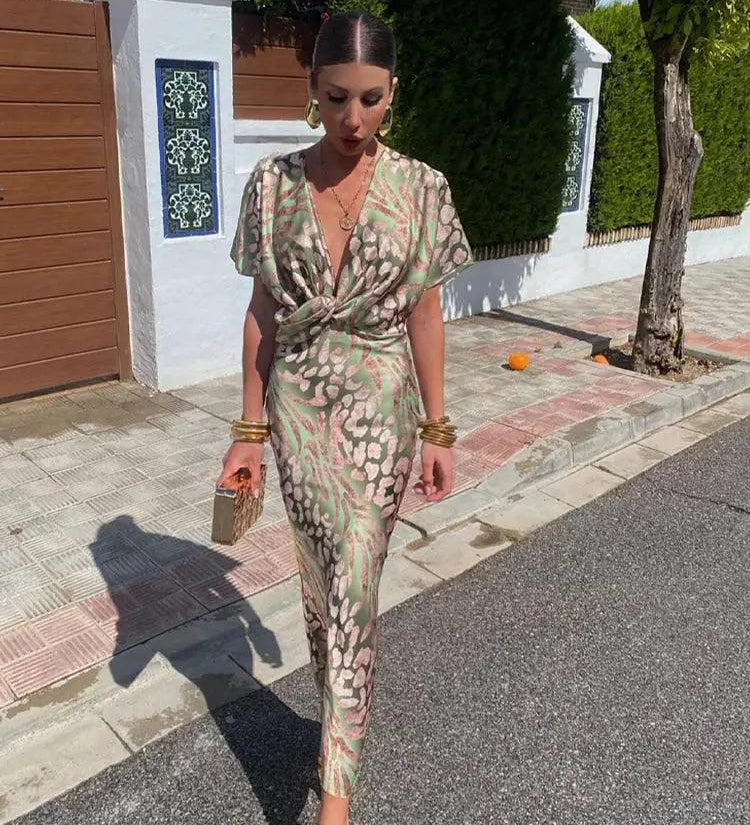 Estela | Vestido Midi Floral