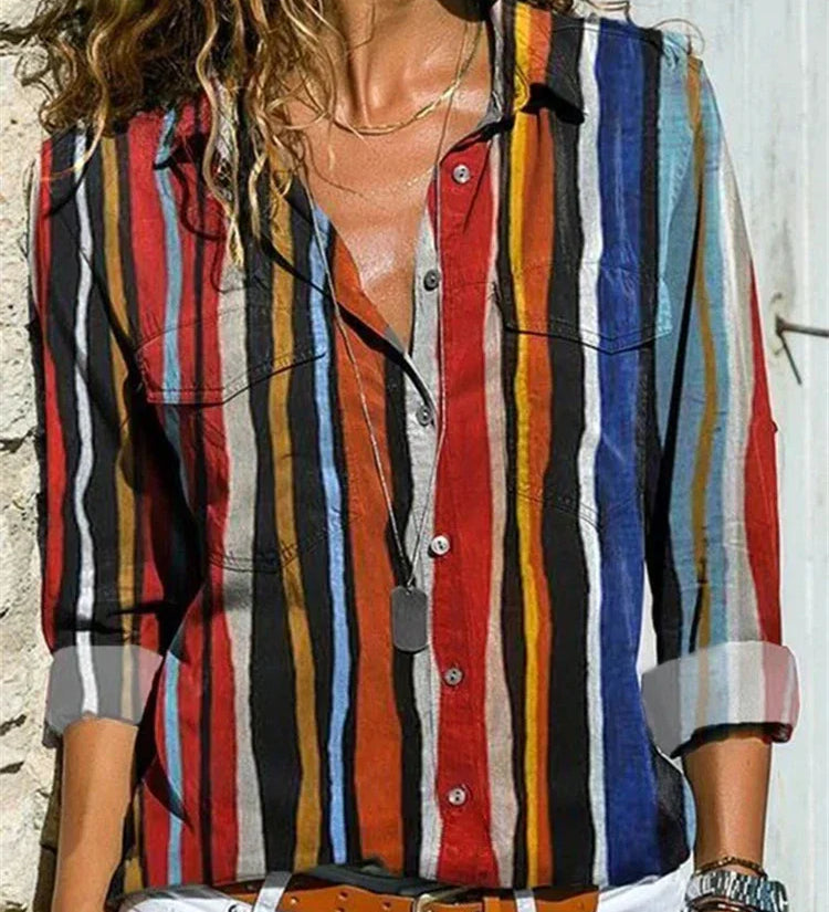 Penélope | Blusa de Piel Elegante