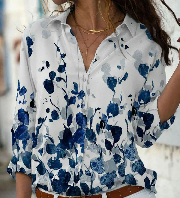 Penélope | Blusa de Piel Elegante
