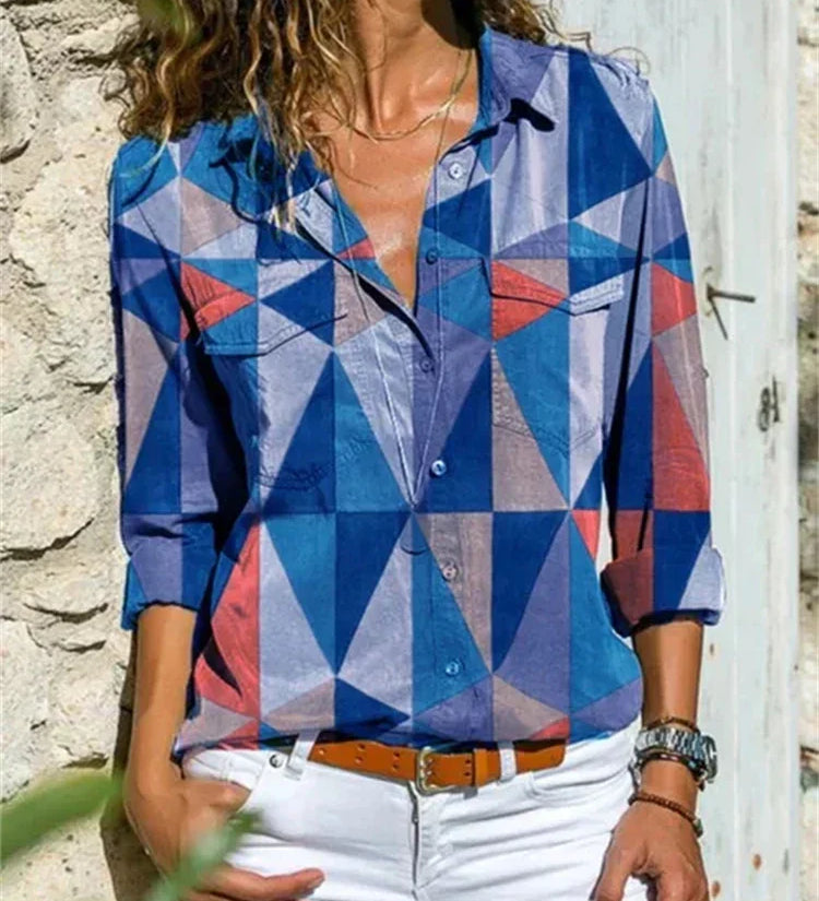 Penélope | Blusa de Piel Elegante