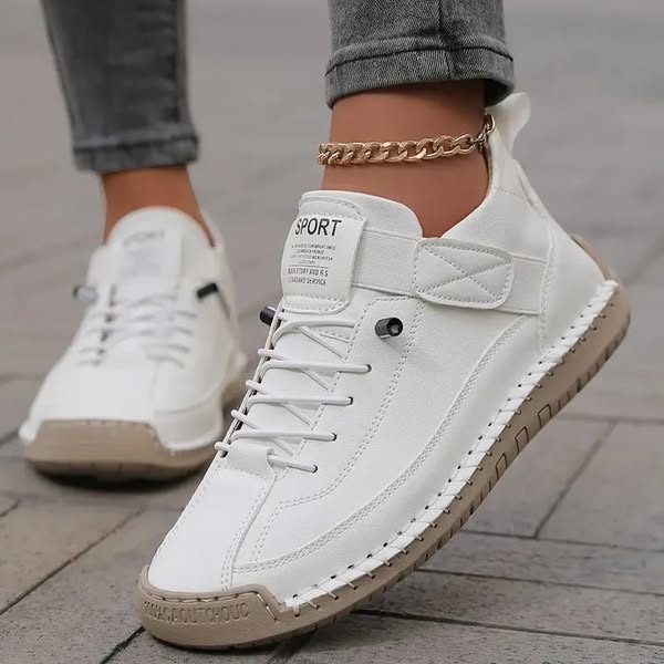 Trinidad | Zapatillas de Cuero Elegantes