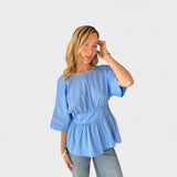 Paz | Blusa de Piel Elegante