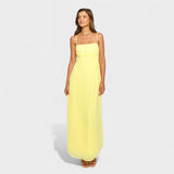 Constanza | Vestido Maxi Recto