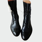 Margarita | Botas de Cuero Ajustadas