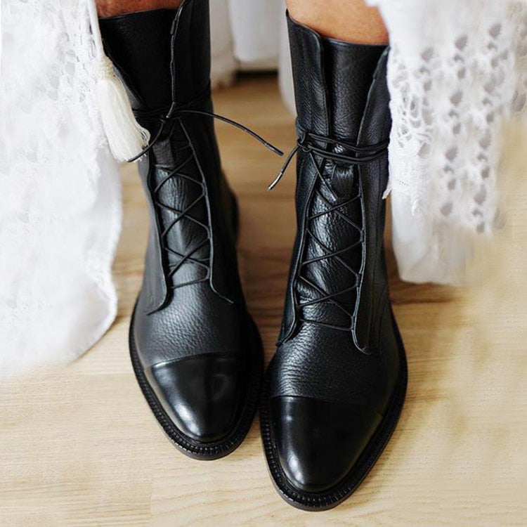 Camila | Botas de Cuero Elegantes