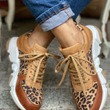 Genoveva | Zapatillas Leopardo Elegantes