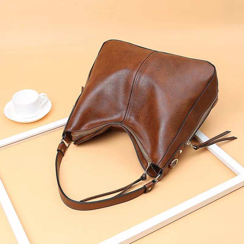 Laura | Bolsa de Cuero Elegante